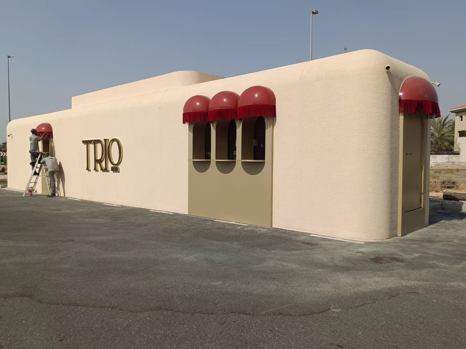 ACP Cladding + Backlit SS Signage