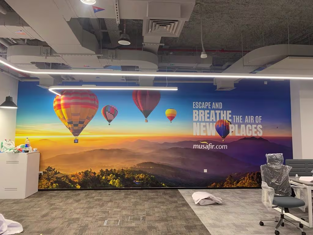 Vinyl Wall Branding