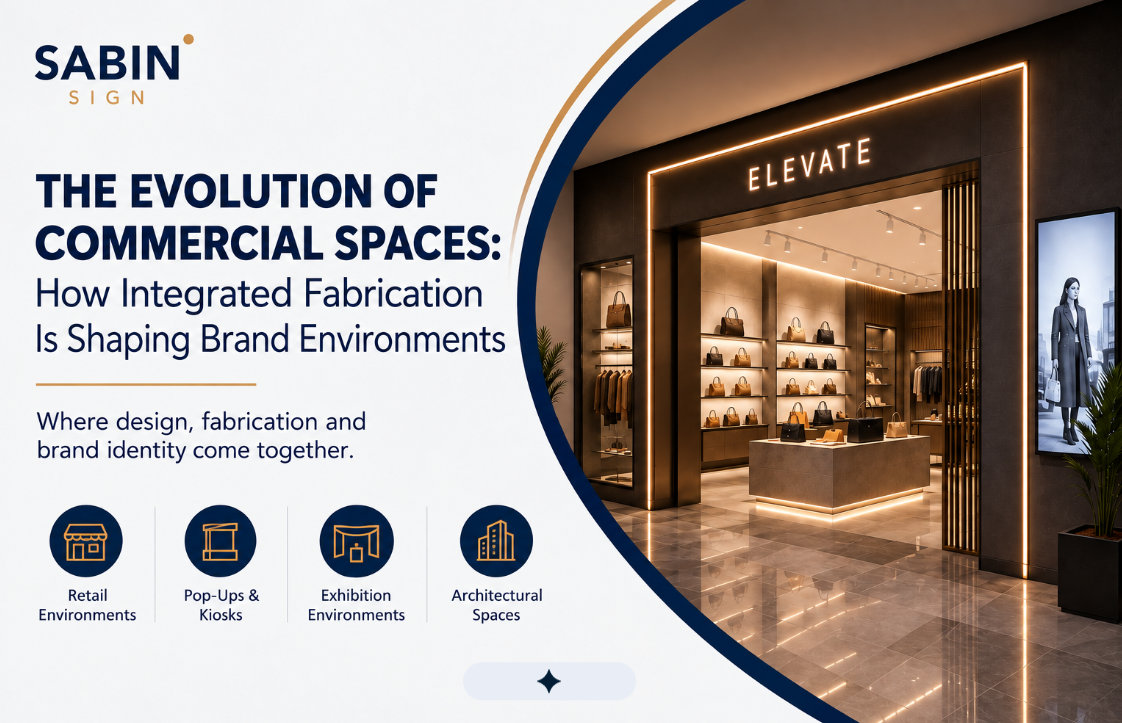 The Evolution of Commercial Spaces: How Integrated Fabrication Is Shaping Brand Environments