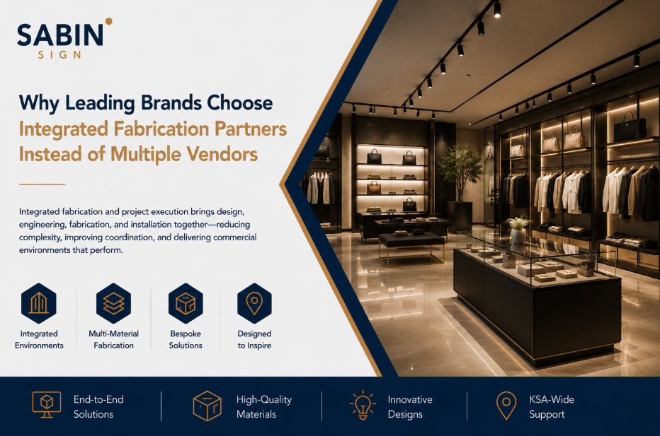 Why Leading Brands Choose Integrated Fabrication Partners Instead of Multiple Vendors